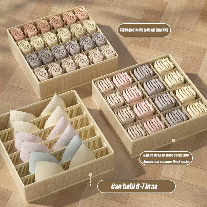 1-2Pcs Non-woven Fabric Underw - огляд і ціна Sock Organizer Tray