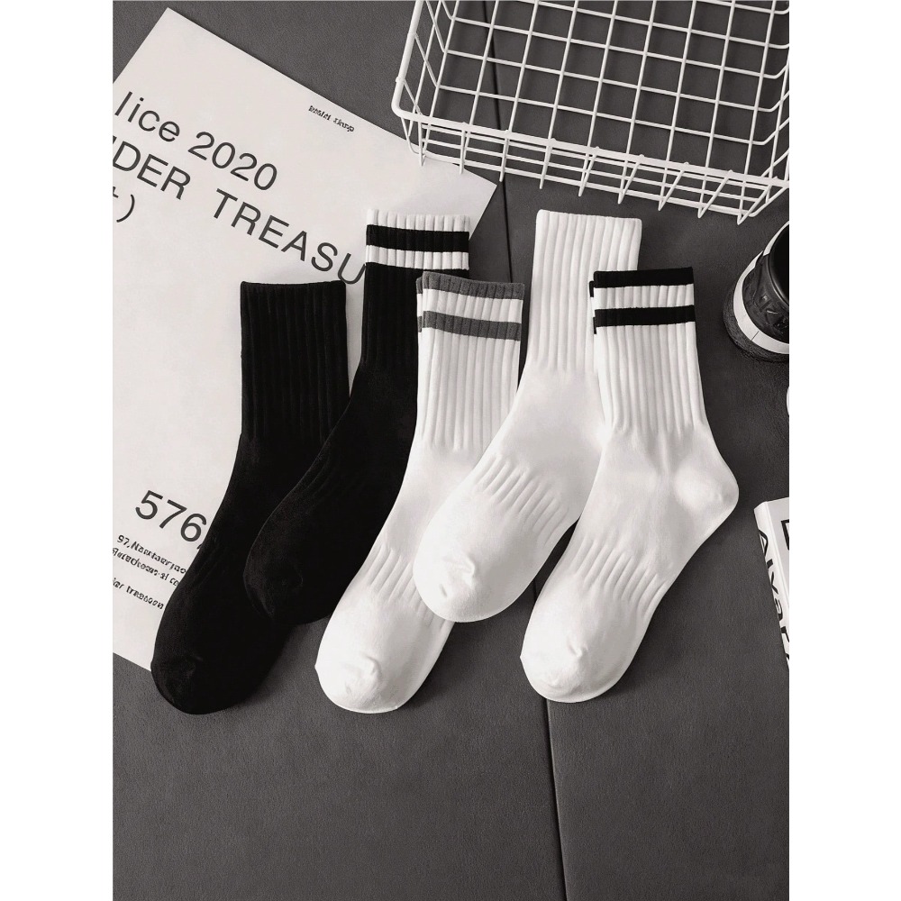 5-Pack Men's Striped Crew Sock - огляд і ціна Cotton Crew Sock Pack