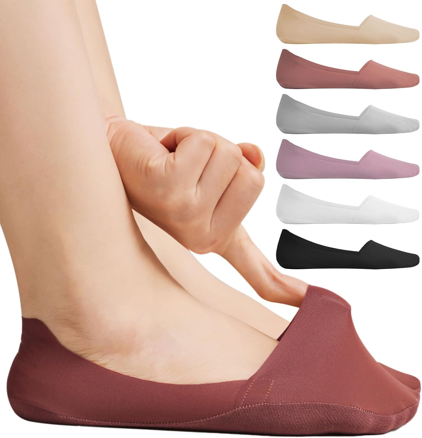 No Show Socks for Women, Non S - огляд і ціна Invisibility Sock Loafer