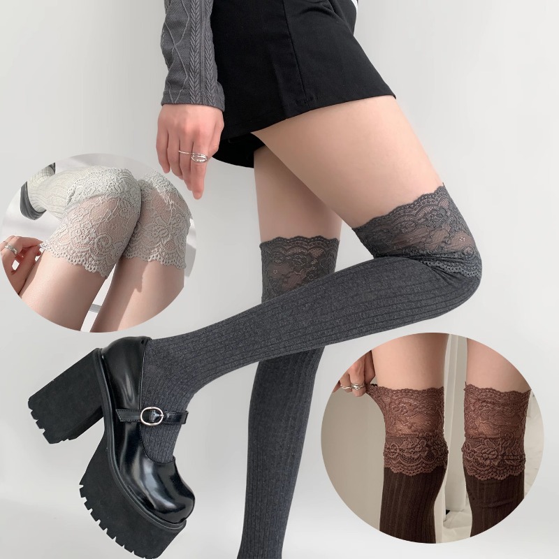 Soft Cotton Thigh High Socks,  - огляд і ціна Boot Sock Slouchy