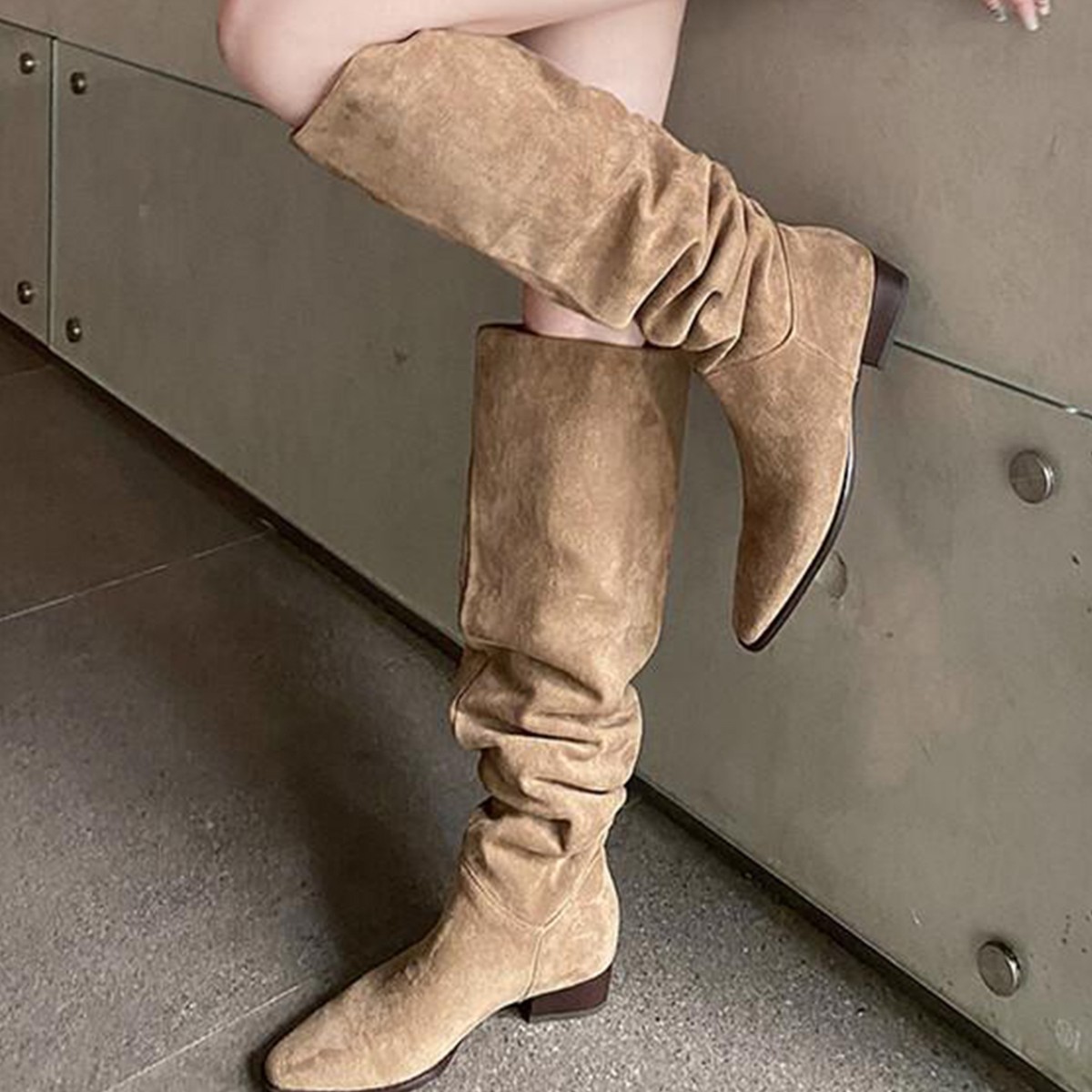 Women's knee high boots 2026 S - огляд і ціна Knee High Sock Women