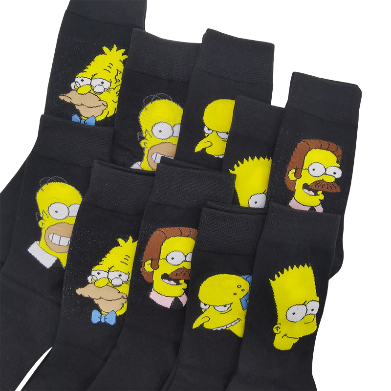 10 Pairs/Pack Funny Men Woman  - огляд і ціна Cotton Crew Sock Pack