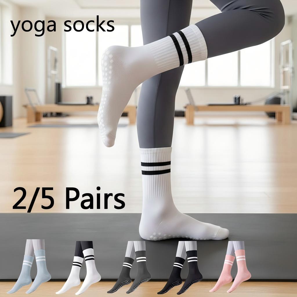 Women Non Slip Yoga Socks, Gri - огляд і ціна Grip Sock Yoga