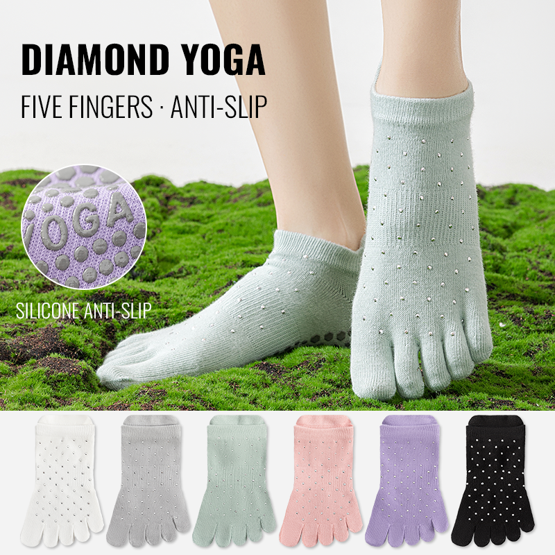 MiiOW Non-Slip Grip Pilates So - огляд і ціна Grip Sock Yoga