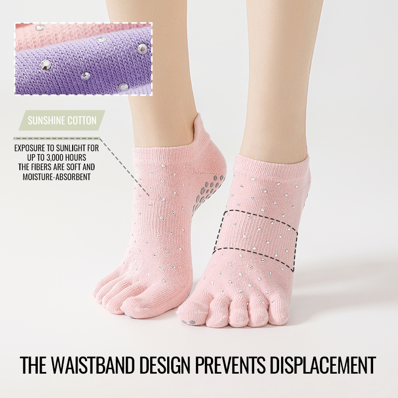 MiiOW Non-Slip Grip Pilates So - огляд і ціна Grip Sock Yoga