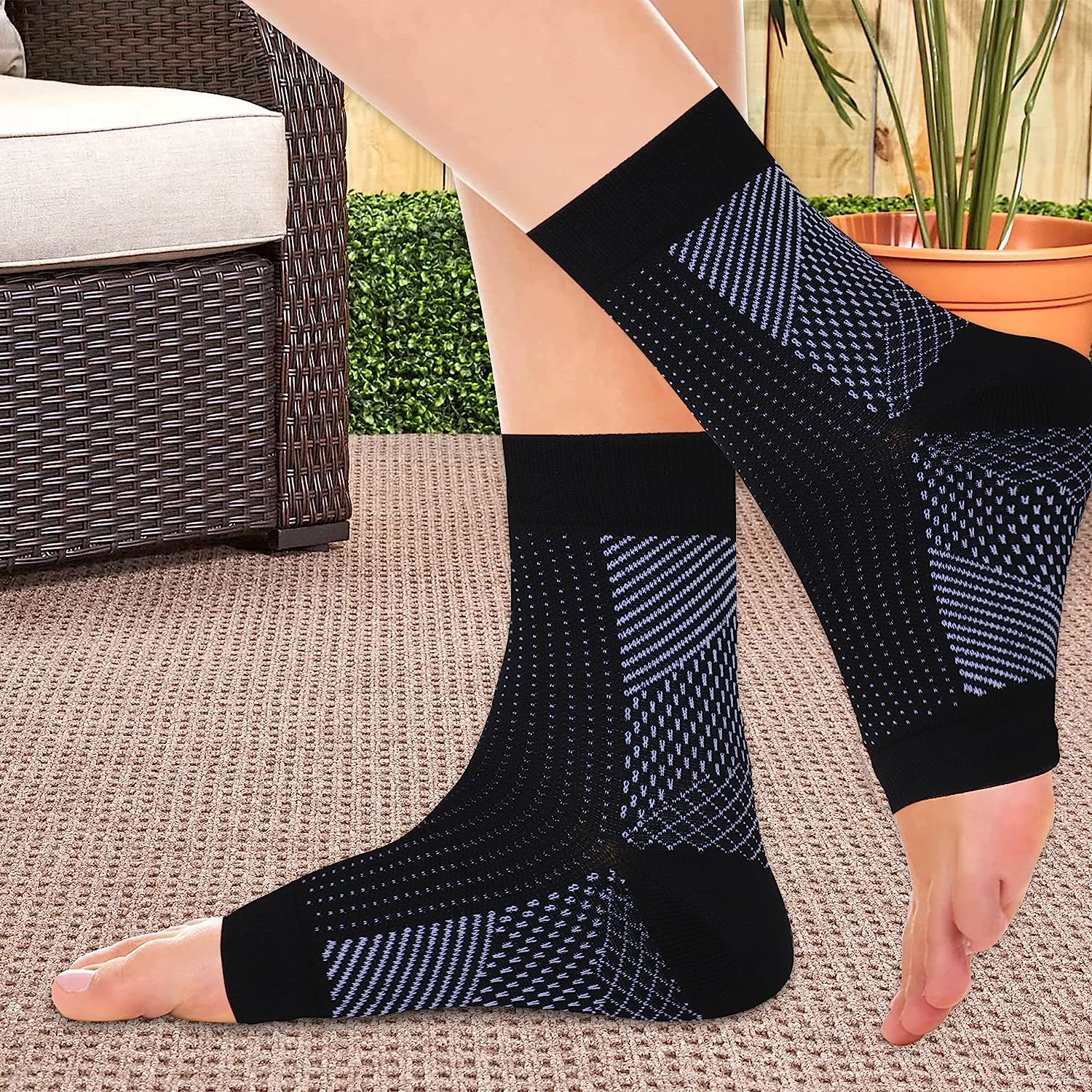 1Pair Ankle Brace Compression  - огляд і ціна Ankle Brace Sock