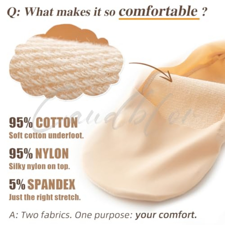 Caudblor Thin No Show Socks Wo - огляд і ціна Invisibility Sock Loafer