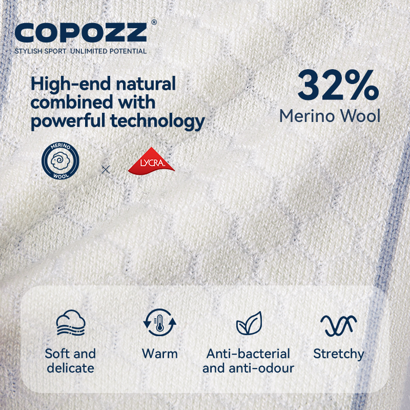 COPOZZ New Winter Ski Socks Me - огляд і ціна Thermal Sock Winter