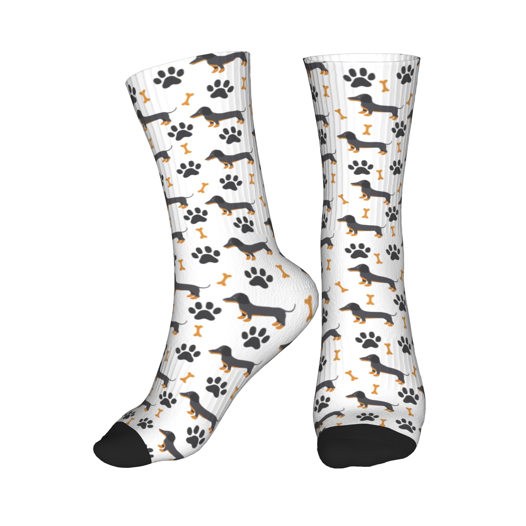 Cute Puppy Dog Dachshund Dress - огляд і ціна Dress Sock Men