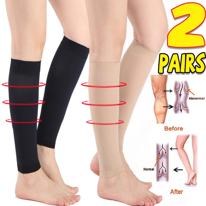 1/2Pairs Varicose Vein Medical - огляд і ціна Compression Sleeve Calf