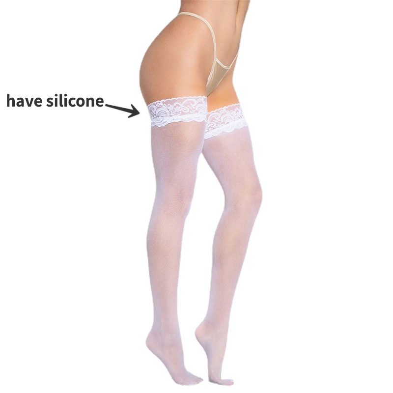 3 Pair Silicone Stockings Wome - огляд і ціна Thigh High Sock Stay Up