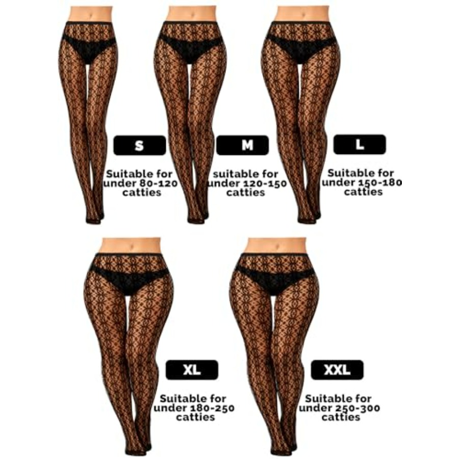 Bencailor 3 Pairs Women Rhines - огляд і ціна Fishnet Stocking Women