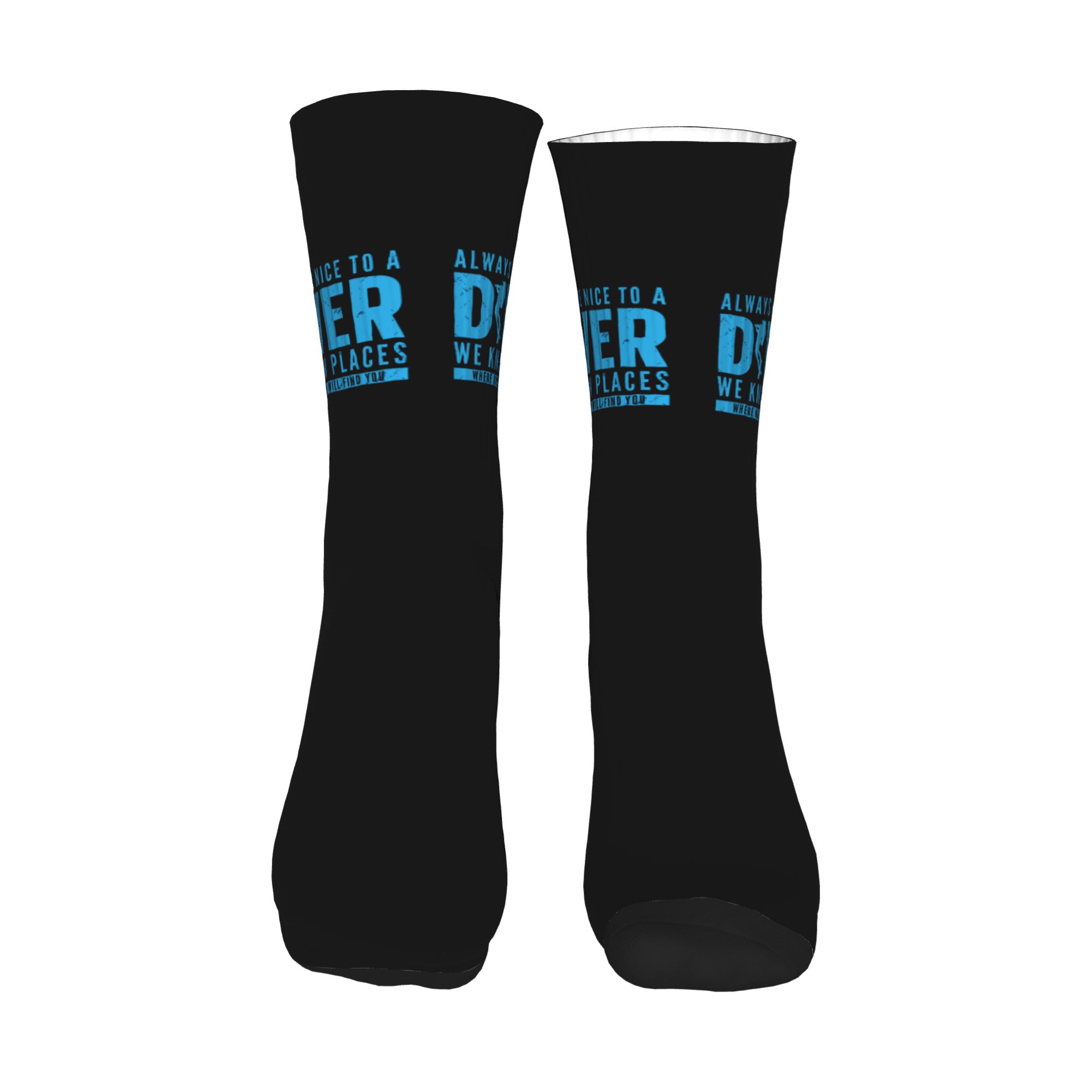 Scuba Diving Men Women Crew So - огляд і ціна Dress Sock Men