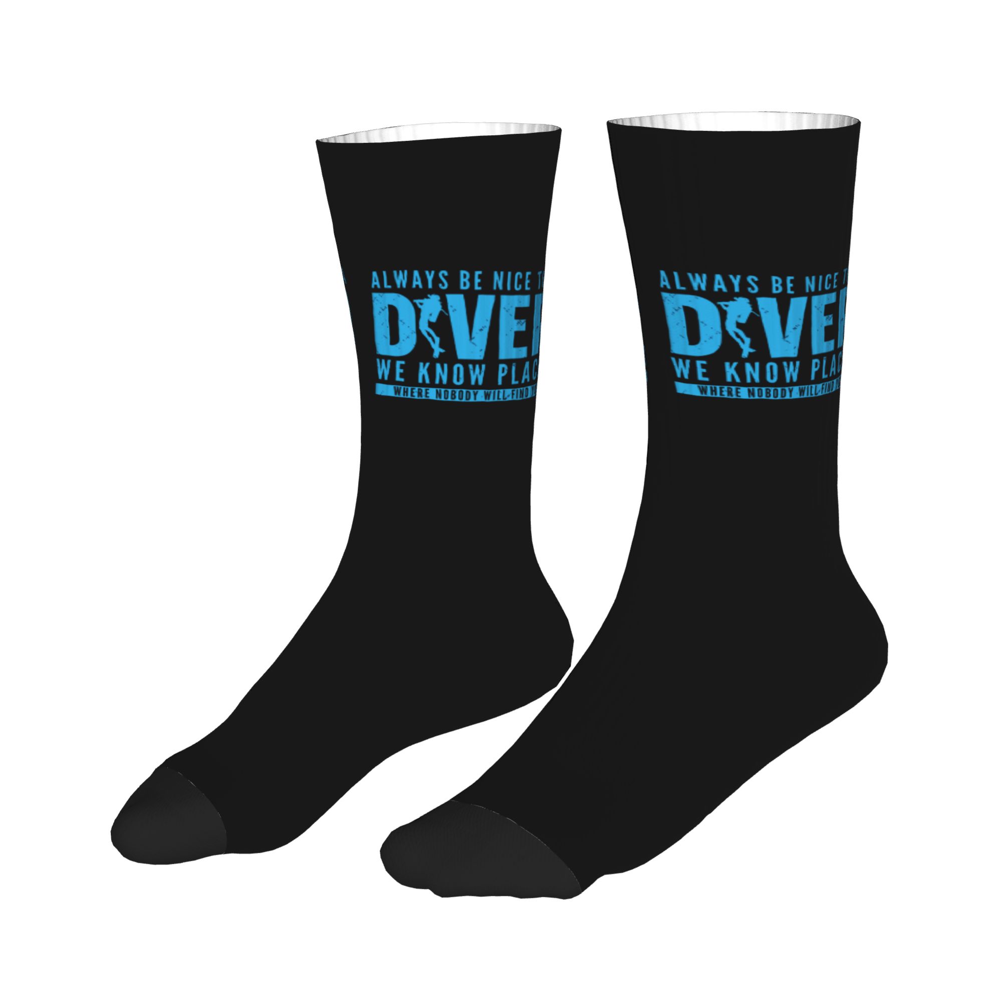 Scuba Diving Men Women Crew So - огляд і ціна Dress Sock Men