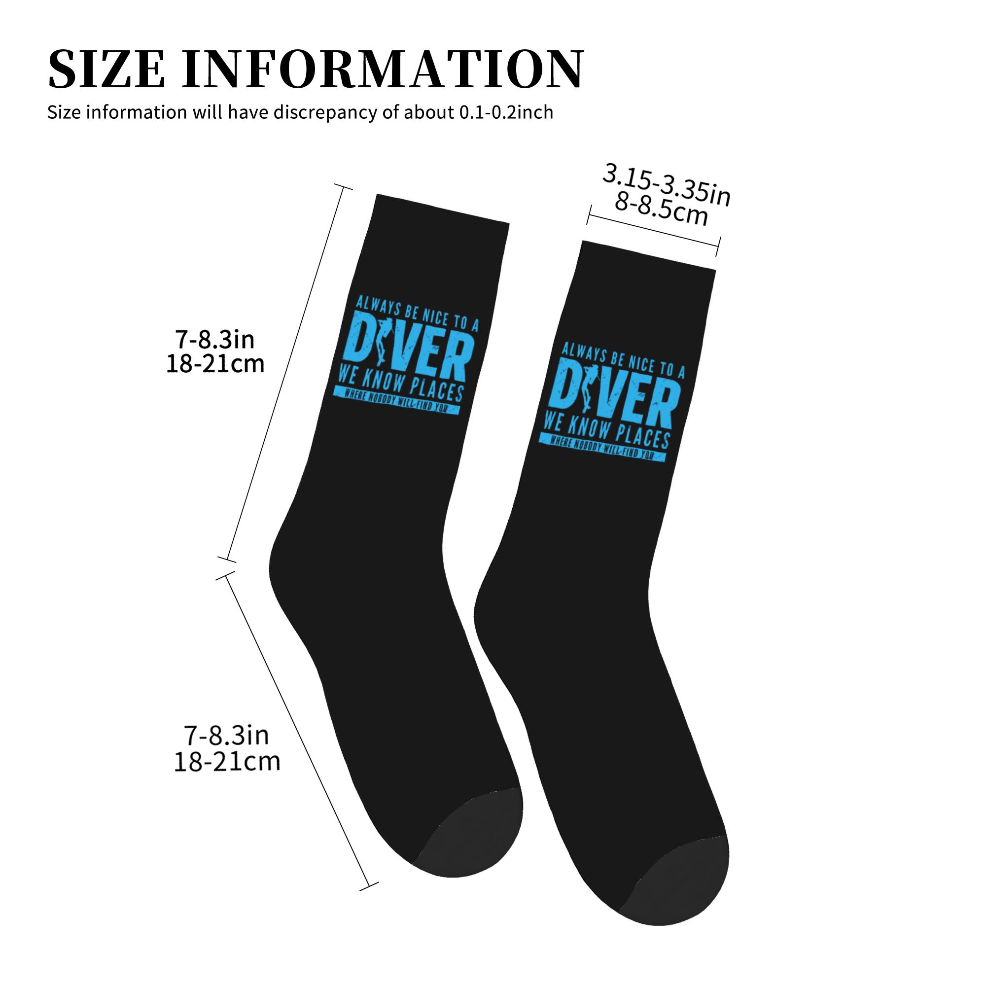 Scuba Diving Men Women Crew So - огляд і ціна Dress Sock Men