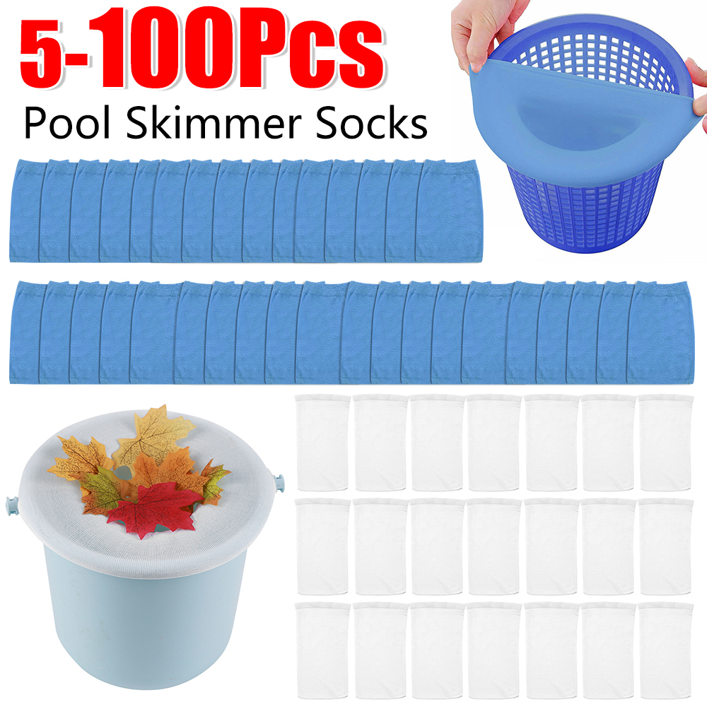 100-5PCS Pool Skimmer Socks El - огляд і ціна Sock Organizer Tray