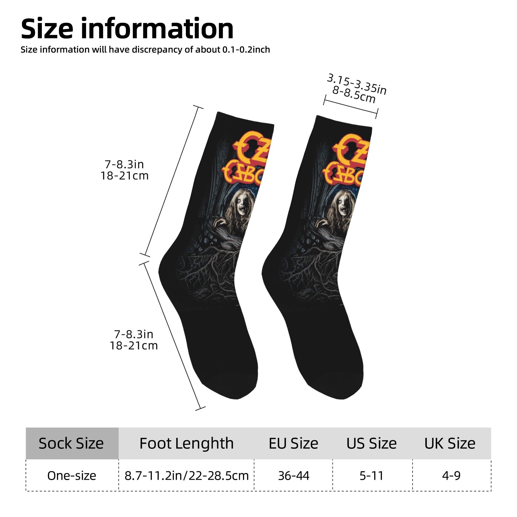 Custom Ozzy Osbourne Prince Of - огляд і ціна Dress Sock Men
