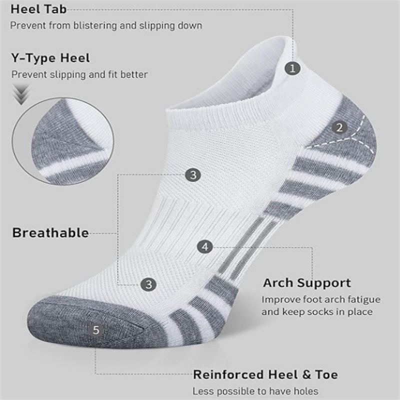 6/12Pairs Ankle Athletic Runni - огляд і ціна No Show Sock Women