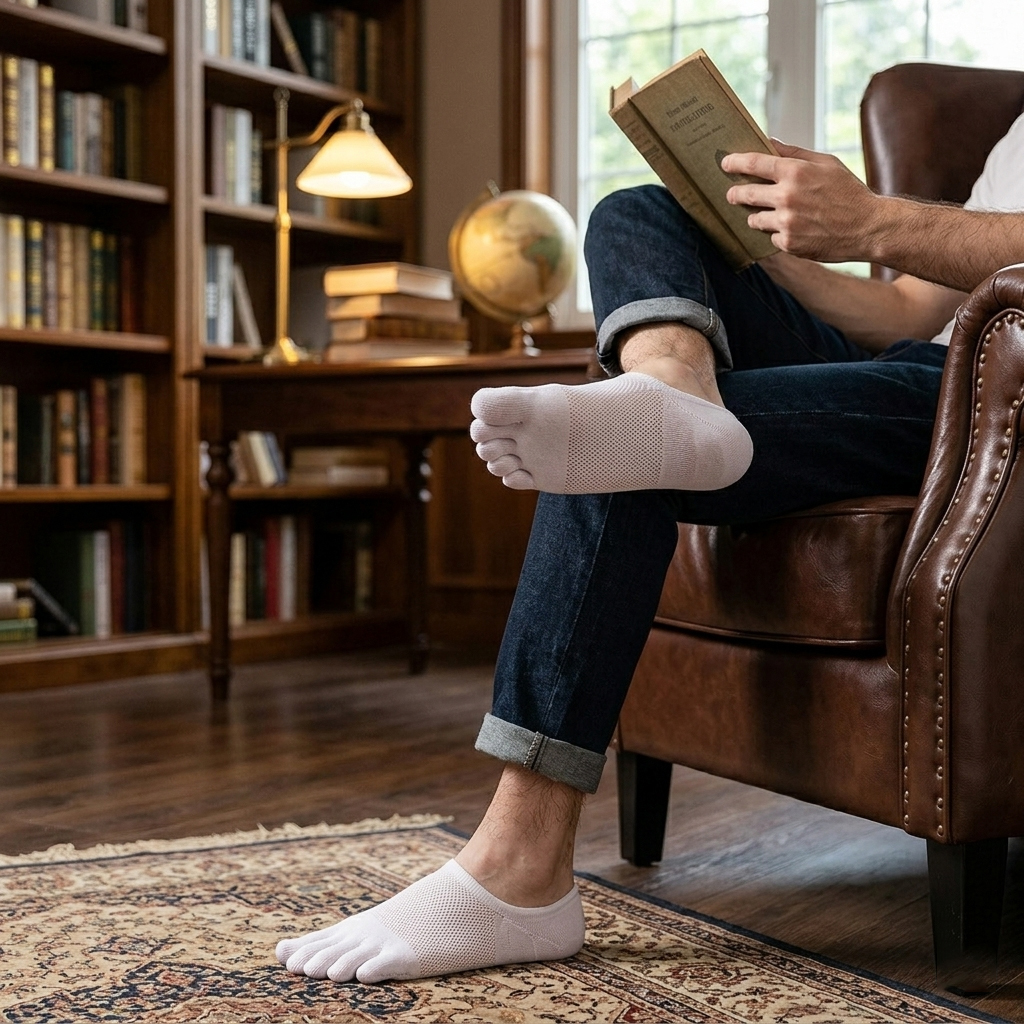 1/3/4 Pairs,Unisex Cotton Five - огляд і ціна Toe Sock Split