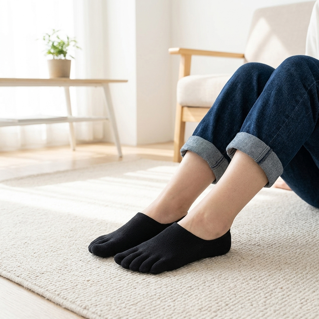 1/3/4 Pairs,Unisex Cotton Five - огляд і ціна Toe Sock Split
