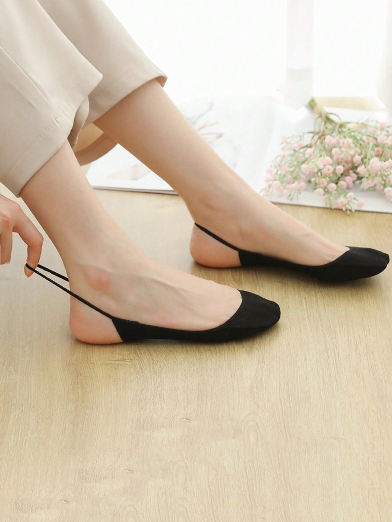 1/5/10Pairs Women Thin Summer  - огляд і ціна Invisibility Sock Loafer