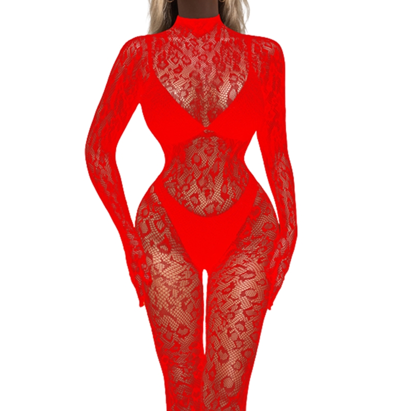 Women Translucence Nightgown L - огляд і ціна Fishnet Stocking Women