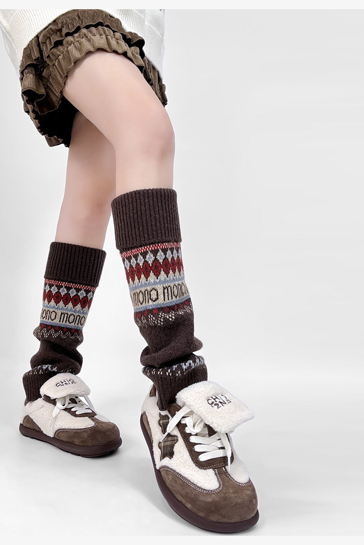 New Women's Knitted Leg Warmer - огляд і ціна Boot Sock Slouchy