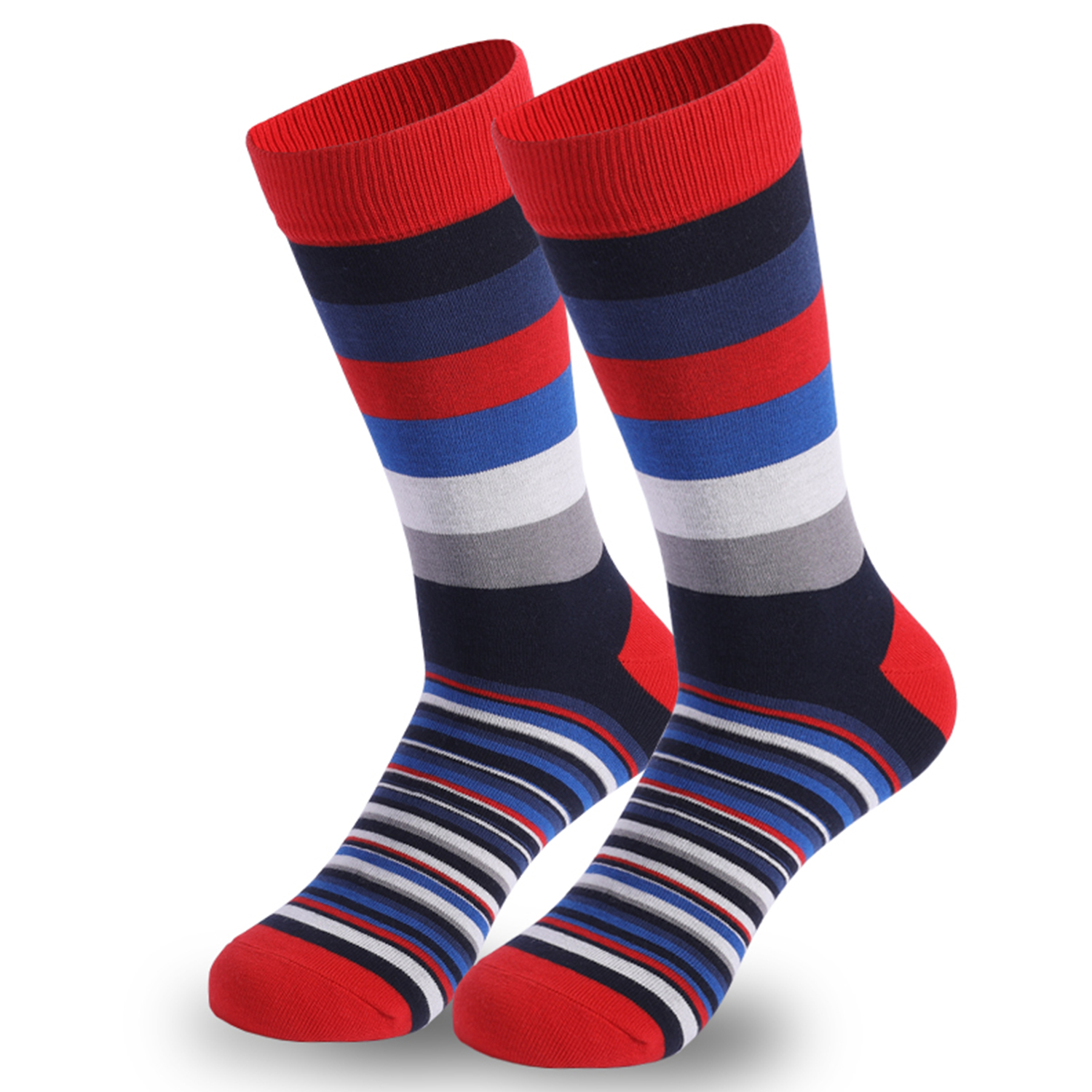 5Pairs Mens Fun Dress Socks, P - огляд і ціна Cotton Crew Sock Pack
