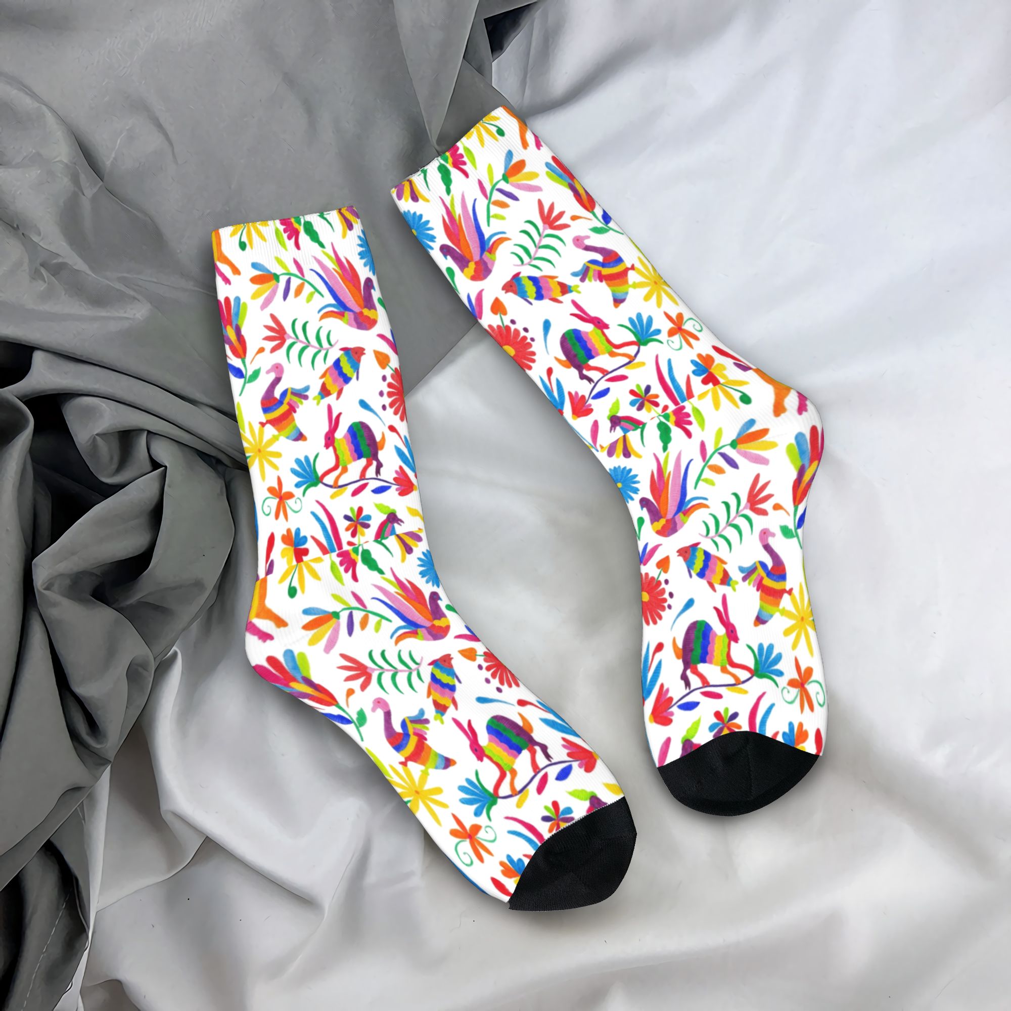 Custom Otomi Folk Mexican Art  - огляд і ціна Dress Sock Men