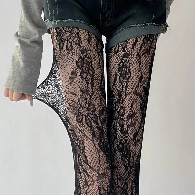 Gothic Fishnet Tights Women Sh - огляд і ціна Tights Pantyhose Sheer