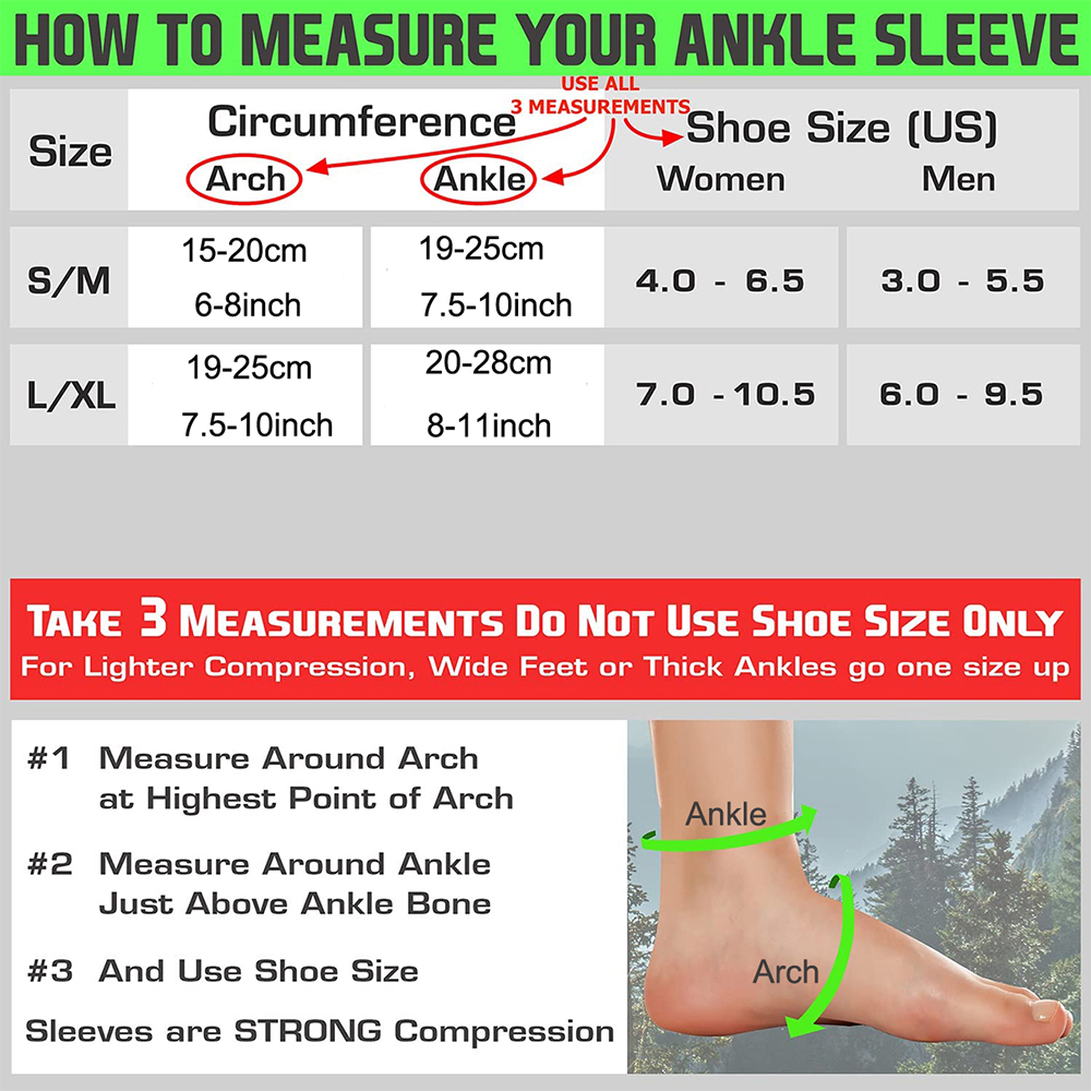 2PCS Sport Ankle Brace Compres - огляд і ціна Ankle Brace Sock