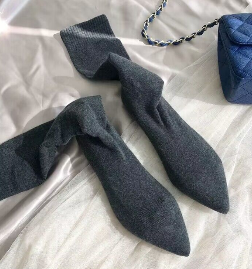 AIYKAZYSDL 2024 Autumn Kitten  - огляд і ціна Boot Sock Slouchy