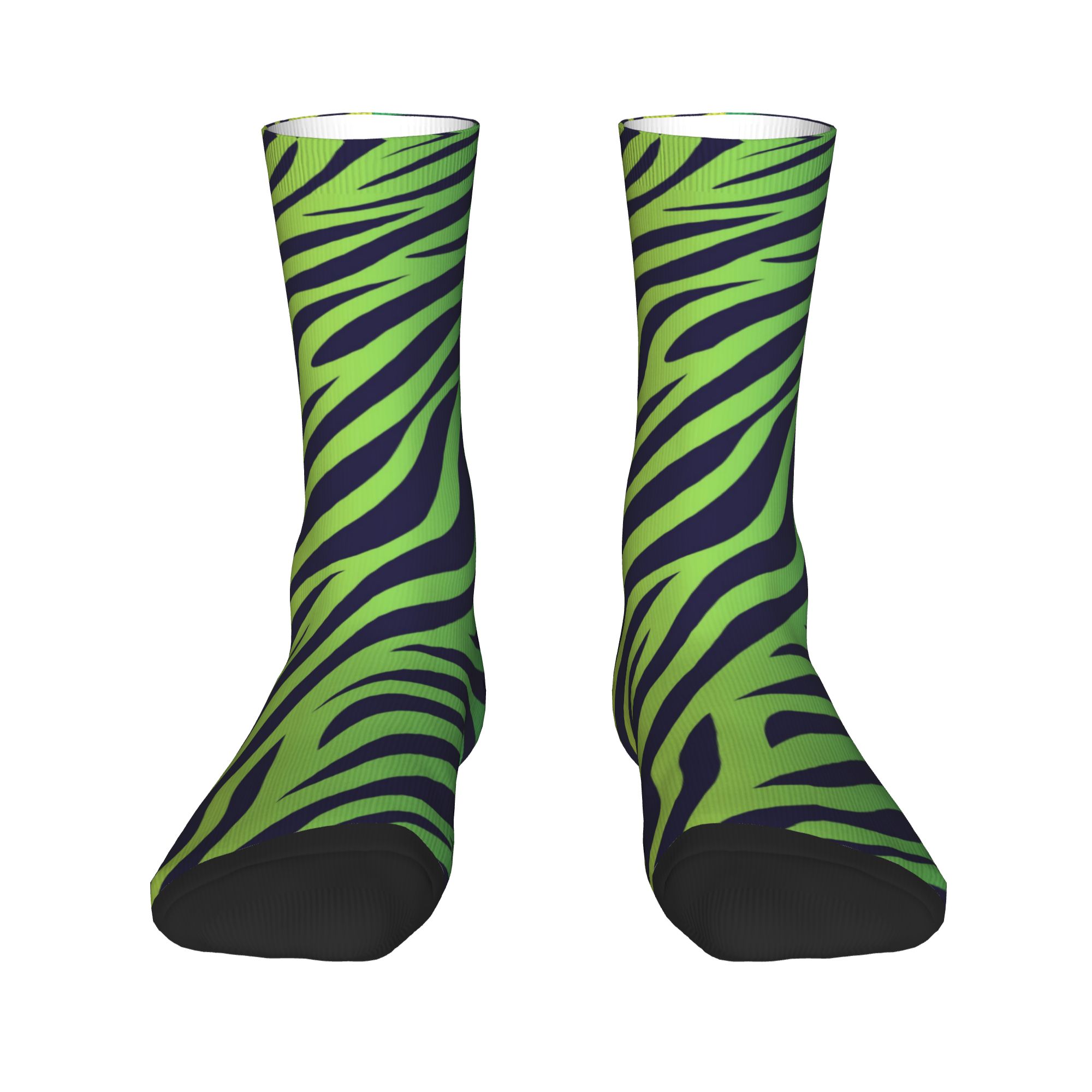 Colorful Tiger Zebra Skin Patt - огляд і ціна Dress Sock Men