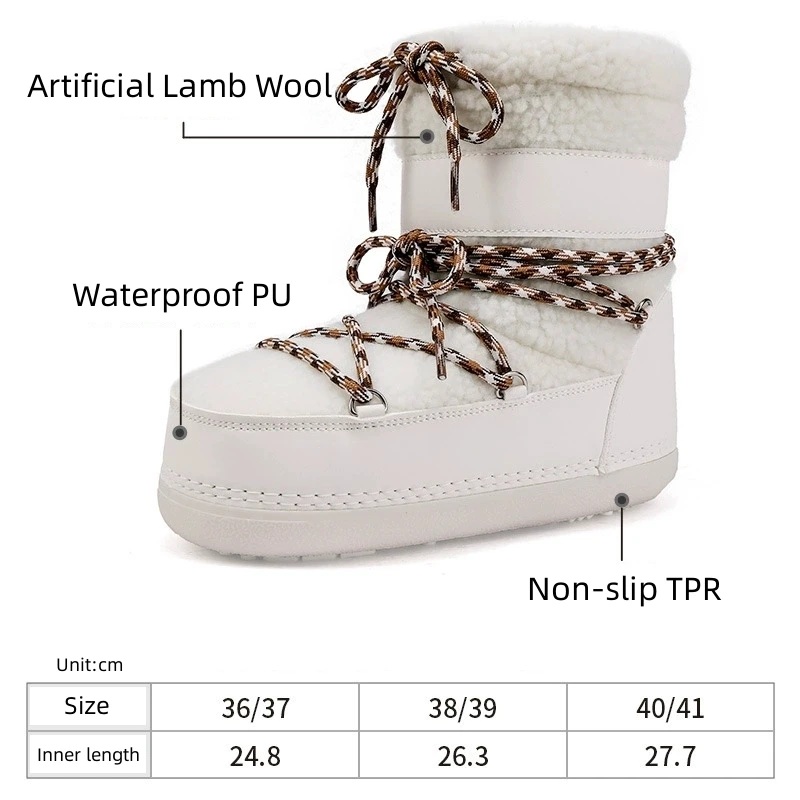 Newest Snow Boots for Women Fa - огляд і ціна No Show Sock Women