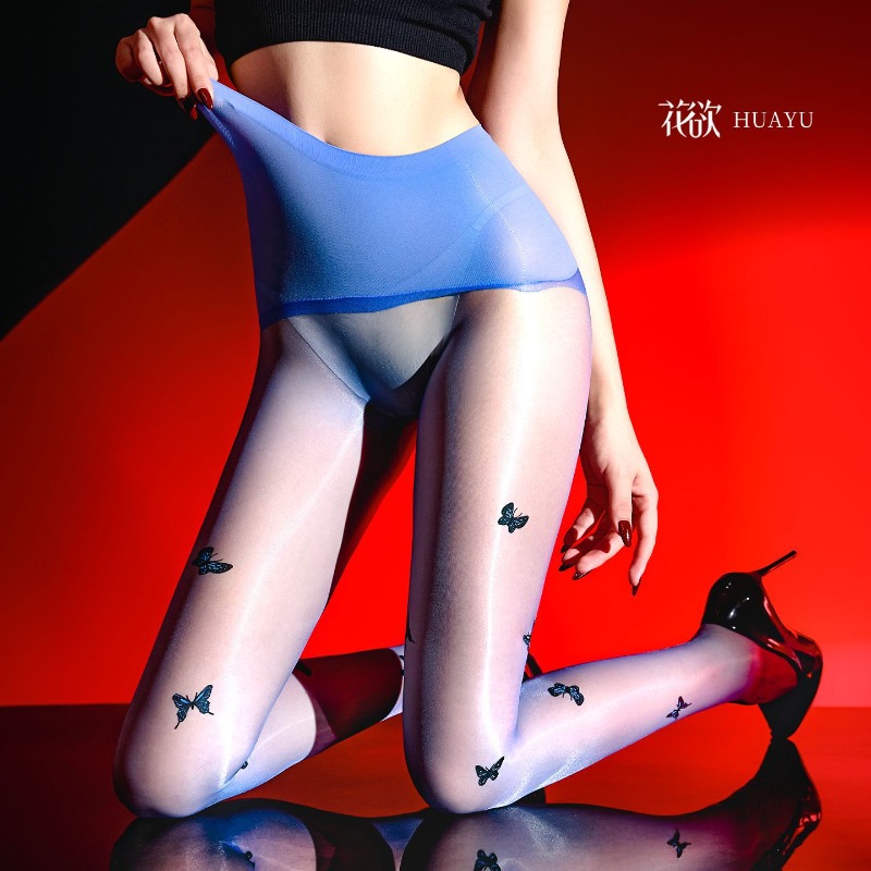 Unisex Butterfly Oil Glossy Pa - огляд і ціна Tights Pantyhose Sheer