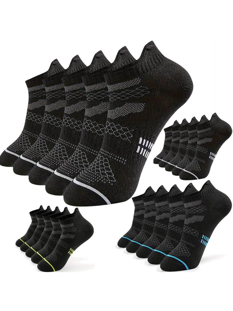 5Pairs Soft Padding No Show So - огляд і ціна No Show Sock Women