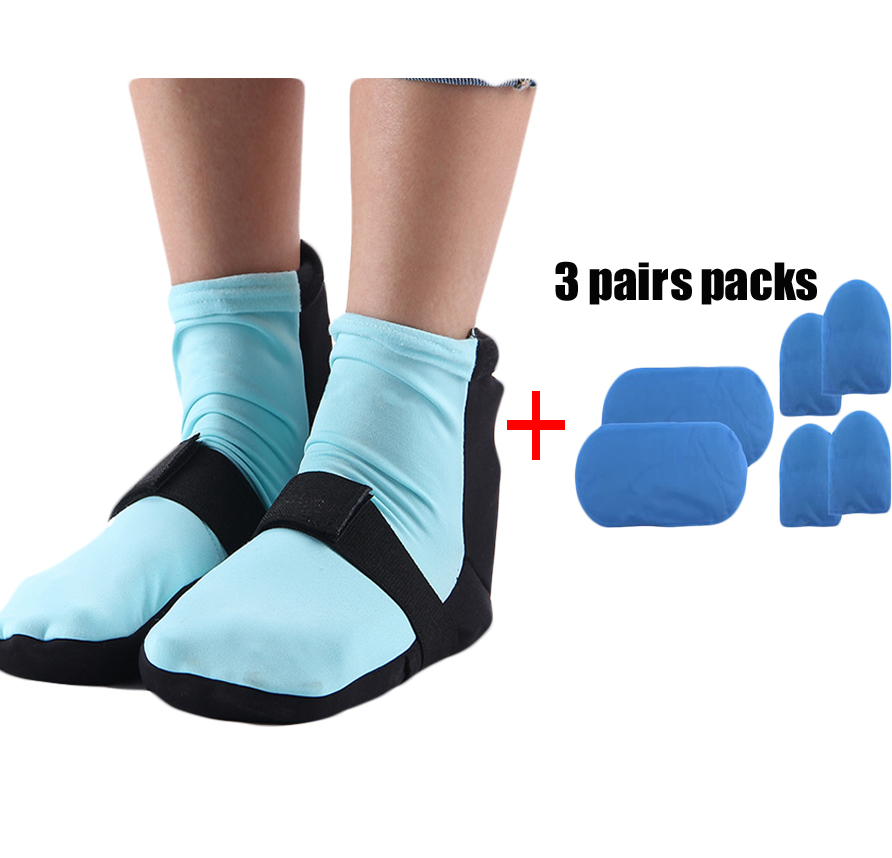Sky blue burns injury relaxes  - огляд і ціна Cotton Crew Sock Pack