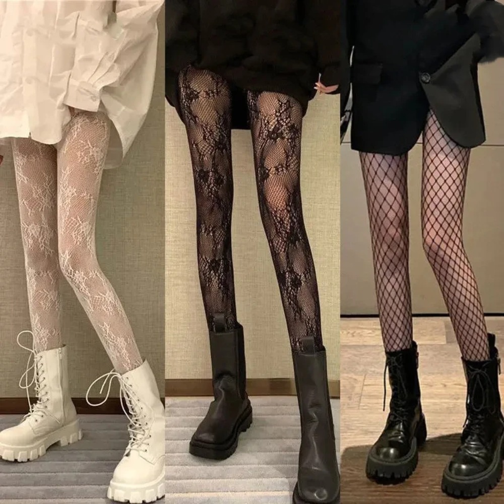 Fishnet Stockings Black Tights - огляд і ціна Tights Pantyhose Sheer