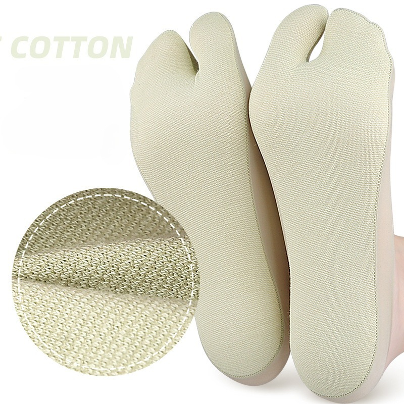 A pair of summer thin ice silk - огляд і ціна Toe Sock Split