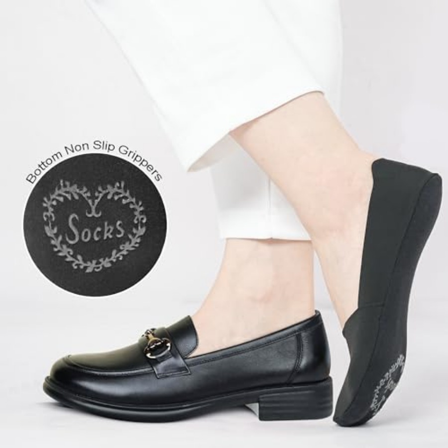 floconssy No Show Socks Womens - огляд і ціна Invisibility Sock Loafer