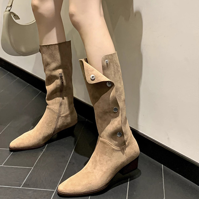 Women's shoes 2025 autumn and  - огляд і ціна Knee High Sock Women