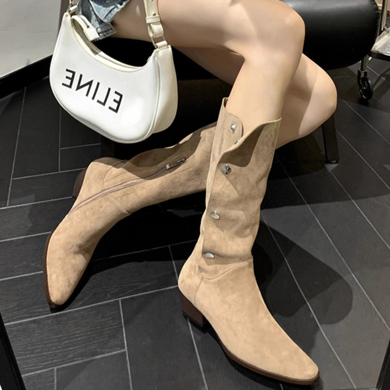 Women's shoes 2025 autumn and  - огляд і ціна Knee High Sock Women