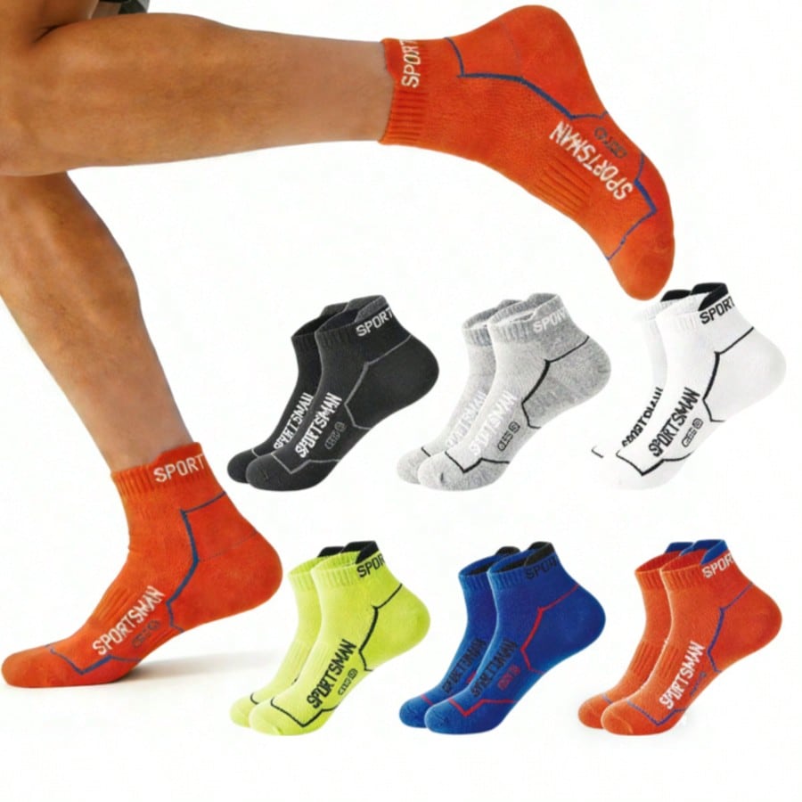 6 Pairs Men's Low Cut Ankle At - огляд і ціна Ankle Sock Low Cut