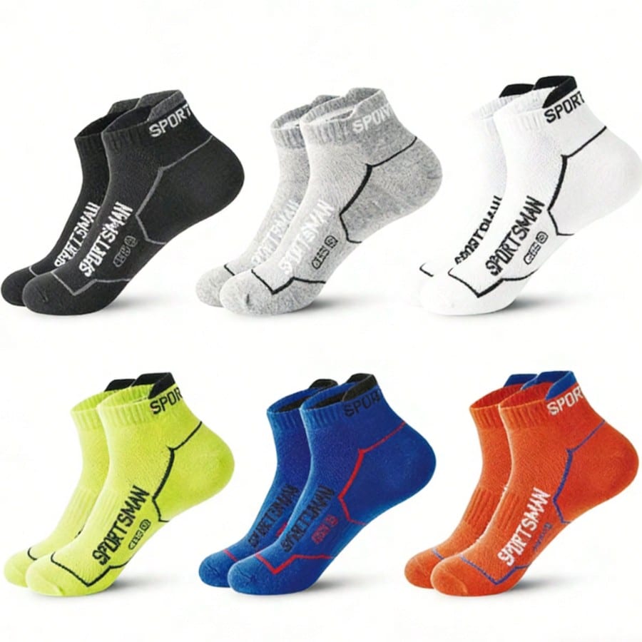 6 Pairs Men's Low Cut Ankle At - огляд і ціна Ankle Sock Low Cut