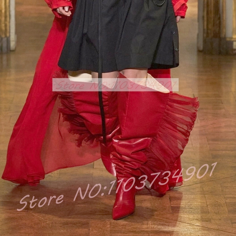 Ruffles Tulle Slouchy Sock Sty - огляд і ціна Boot Sock Slouchy