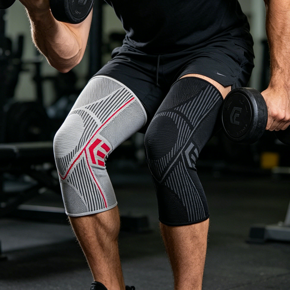 Anti Slip Silicone Knee Brace, - огляд і ціна Compression Sleeve Calf